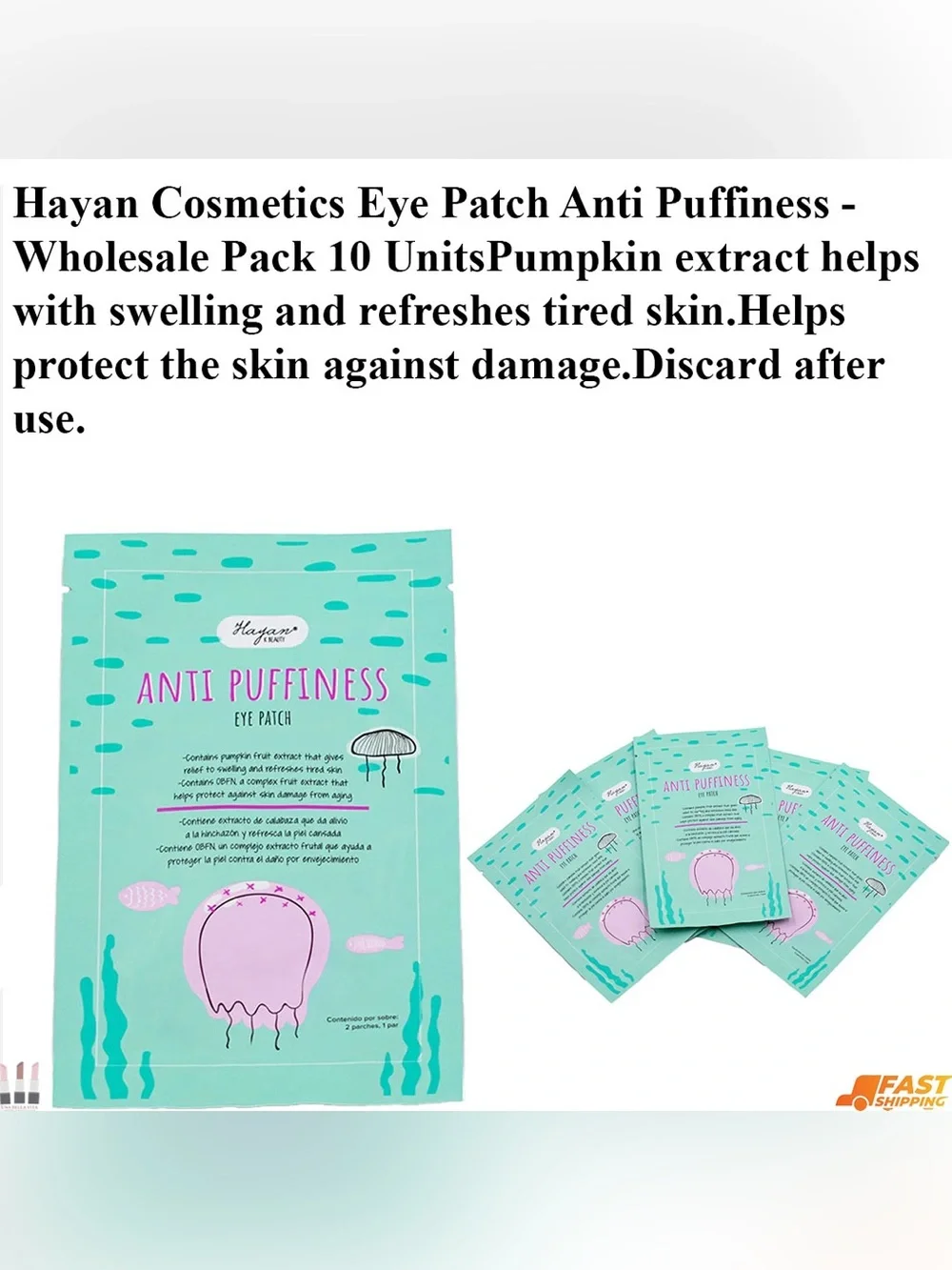 Hayan K Beauty Anti-Puffiness & Anti-Dark Circles Eye Patch Set - Green & Taupe